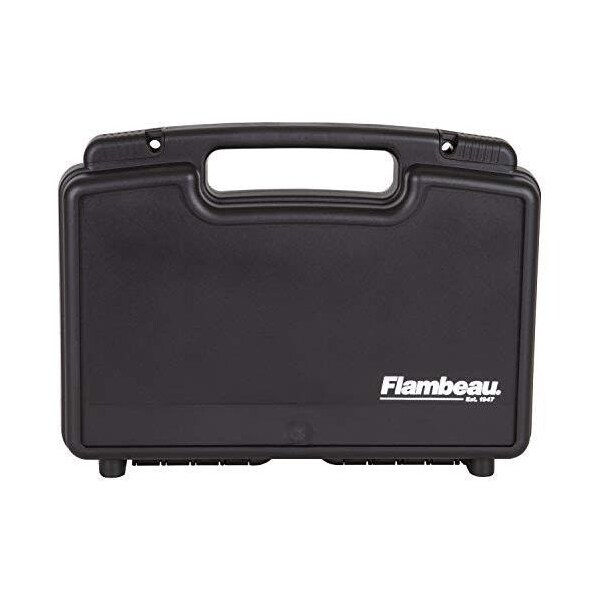 Flambeau Safe Shot Pistol Pack Hard Case, 17, Convoluted Foam Sliding